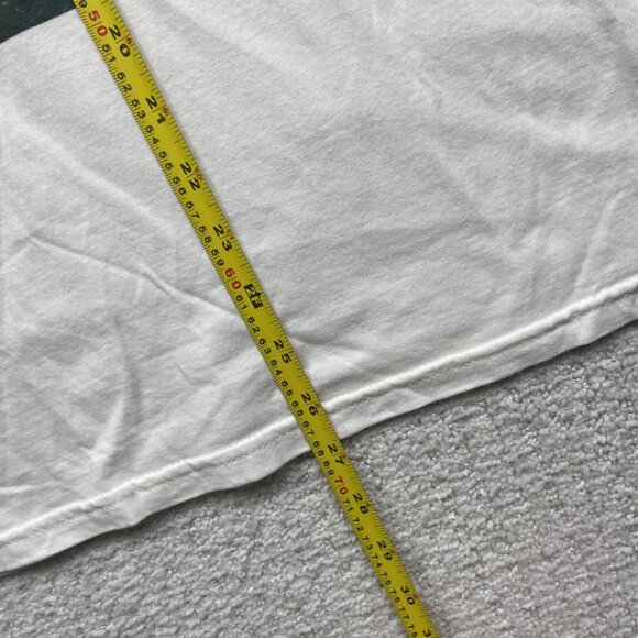 Y2K Oneill Shirt Men's S White Short Sleeve Surf Beach Graphic Tee Abstract - Picture 8 of 14